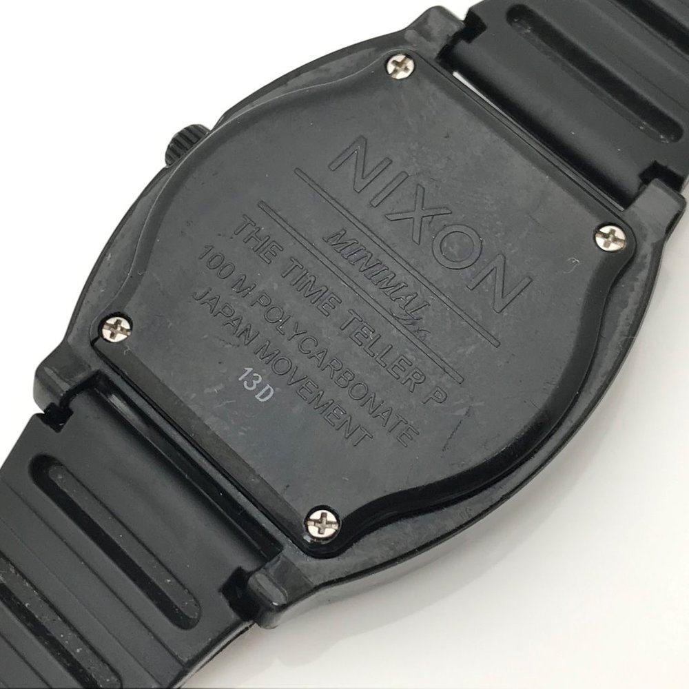 Nixon Minimal Watch Black Sport Analog Men Wrist W - Picture 12 of 13